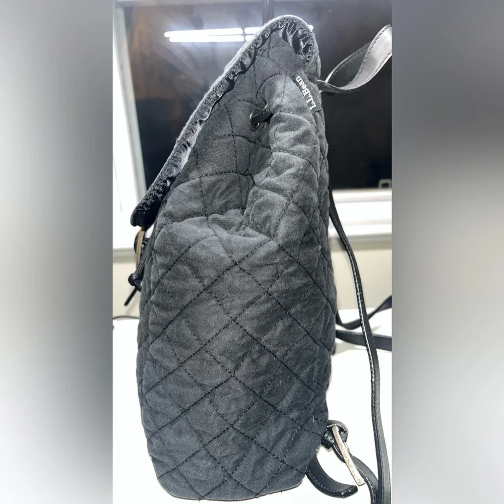 LL Bean Quilted Small Backpack - Picture 3 of 13